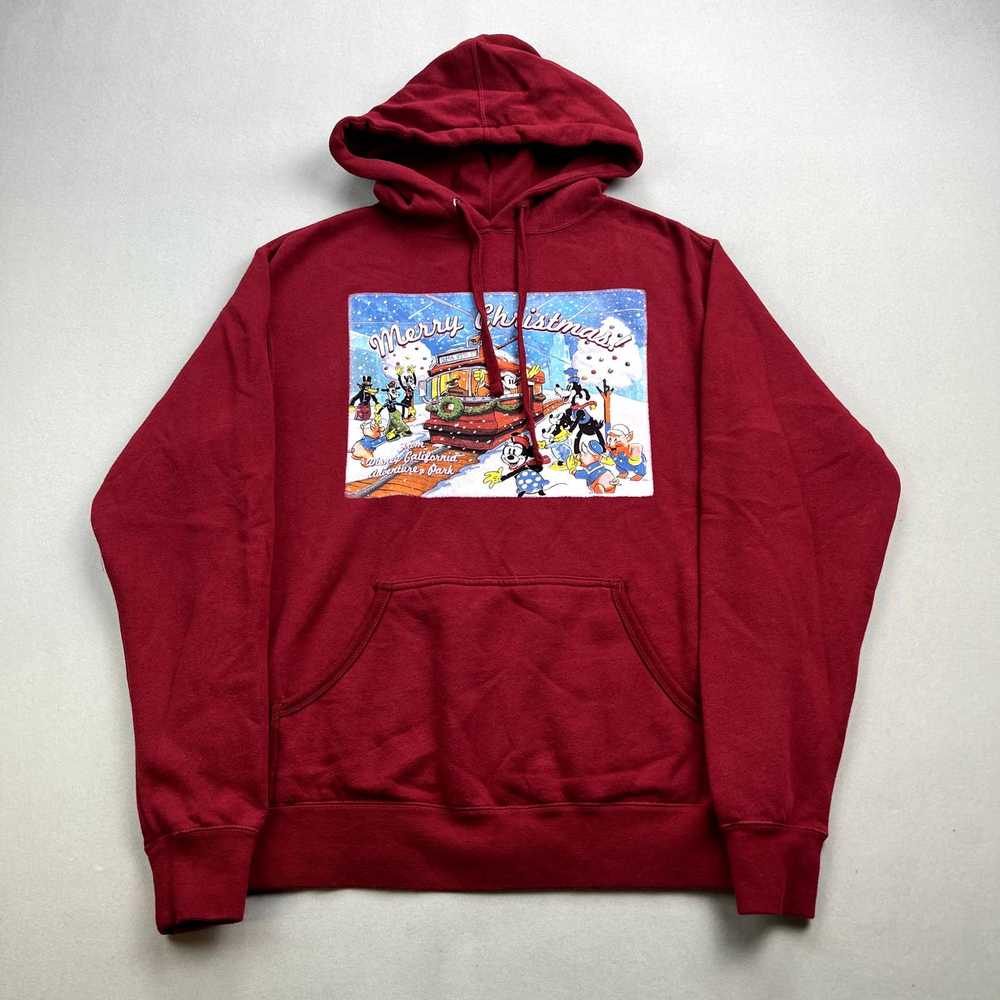 Disney Disney Christmas Hoodie Sweatshirt Small R… - image 1