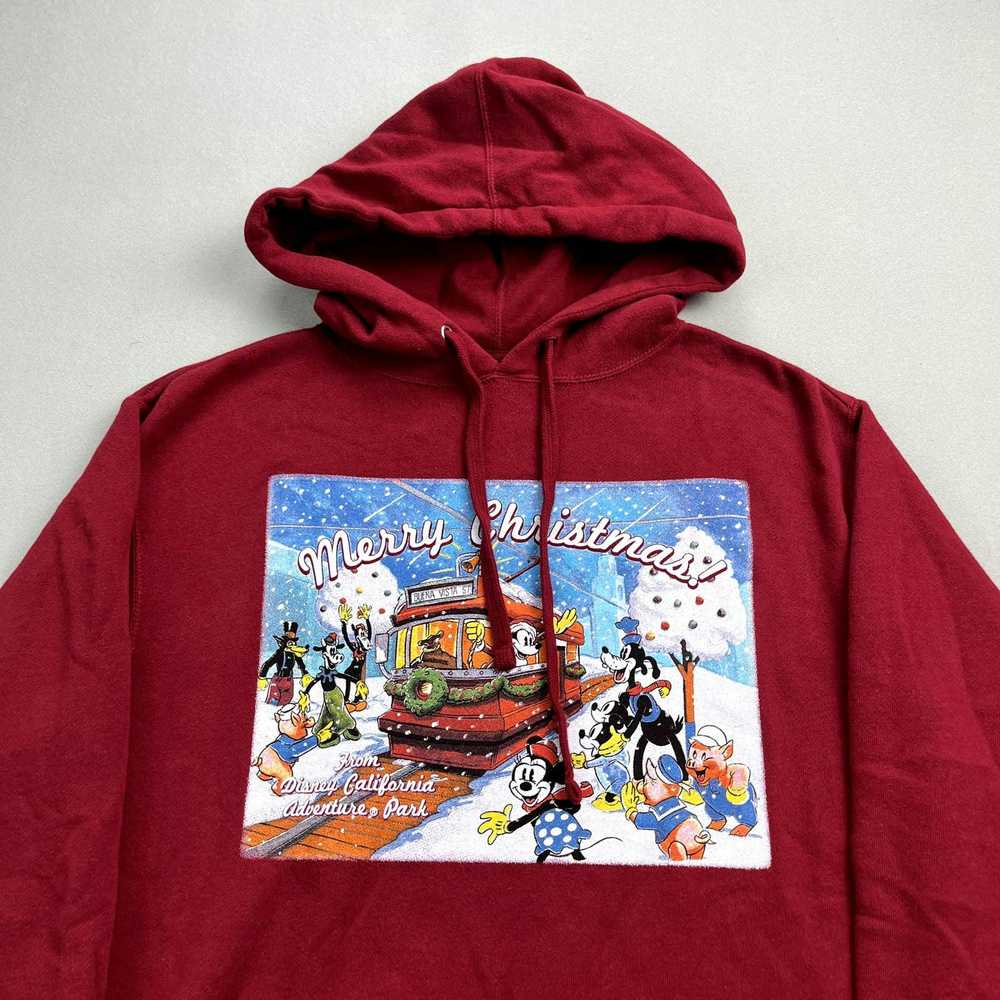 Disney Disney Christmas Hoodie Sweatshirt Small R… - image 2