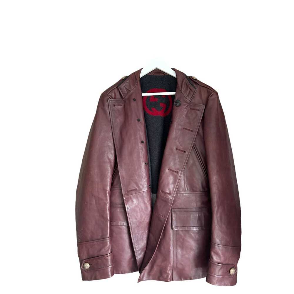 Gucci Gucci Leather Jacket - image 1