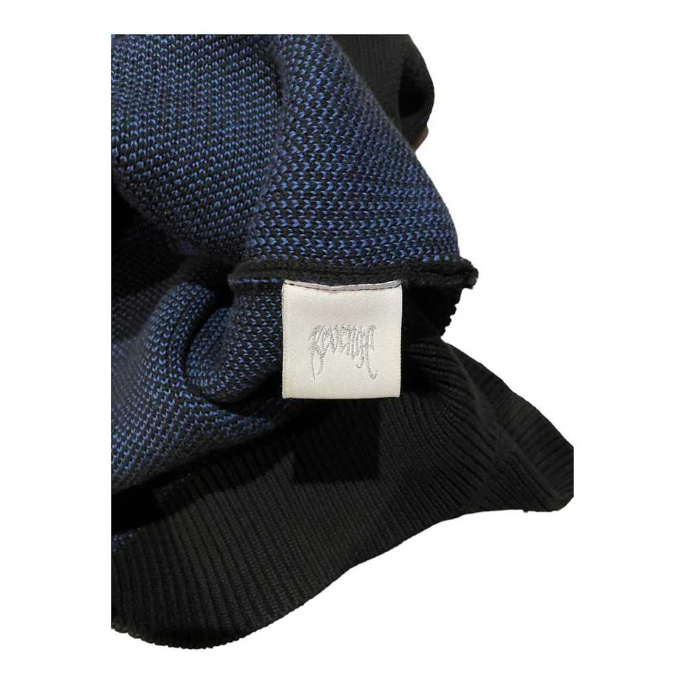 Revenge Revenge Black/Blue Knit Logo Sweater - image 7