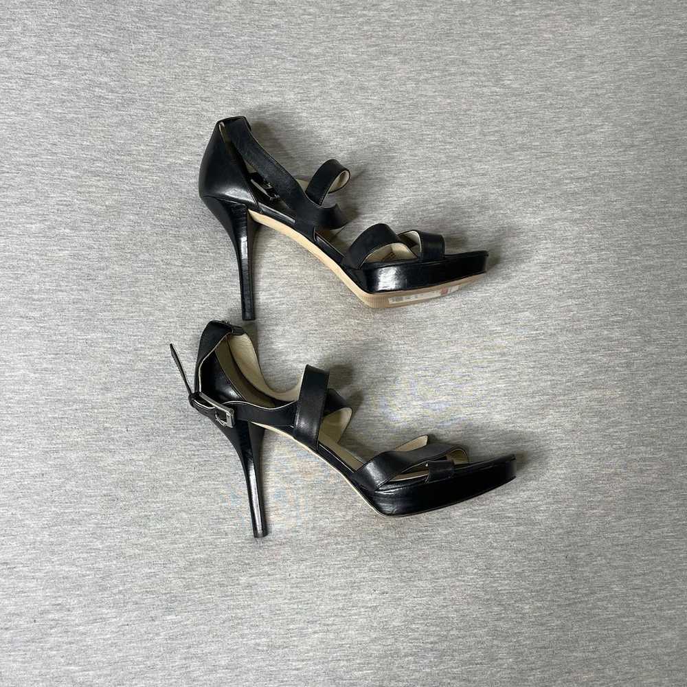 Michael Kors Evie Leather Platform Open Ankle Sti… - image 3