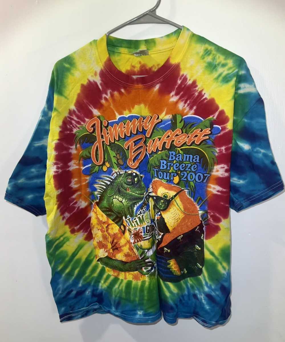 Jerzees Jimmy buffet bama breeze tour 2007 shirt - image 1