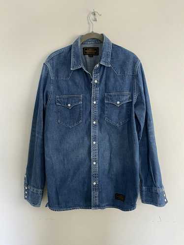 Neighborhood best sale denim shirt