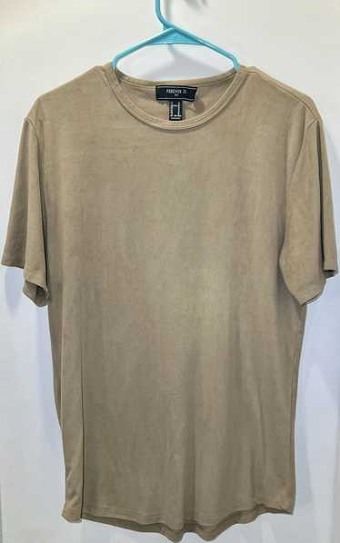 Forever 21 Suede beige forever 21 shirt