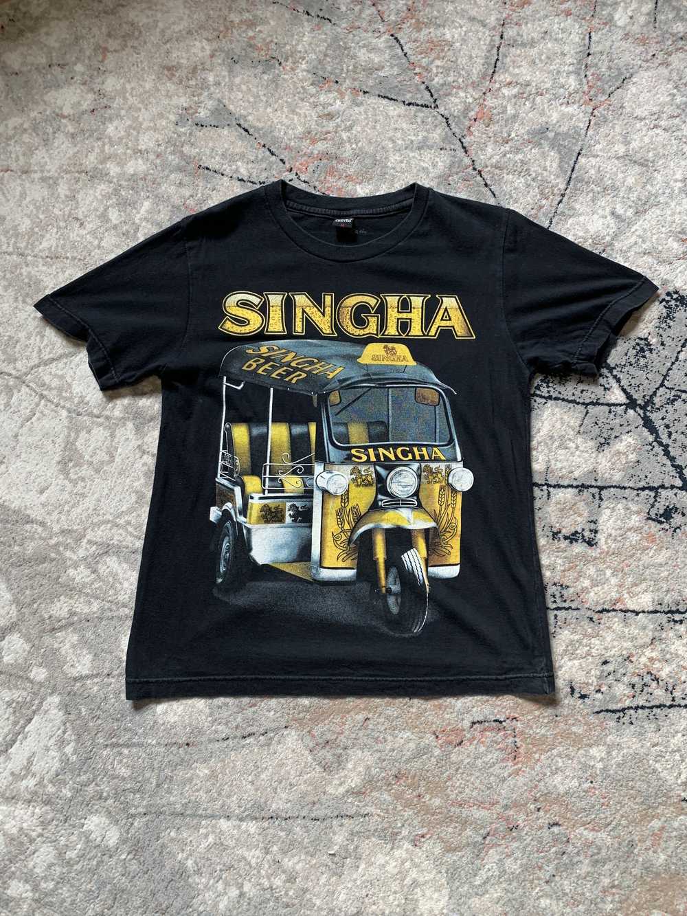 Streetwear × Vintage Vintage Singha Beer Tee - image 2