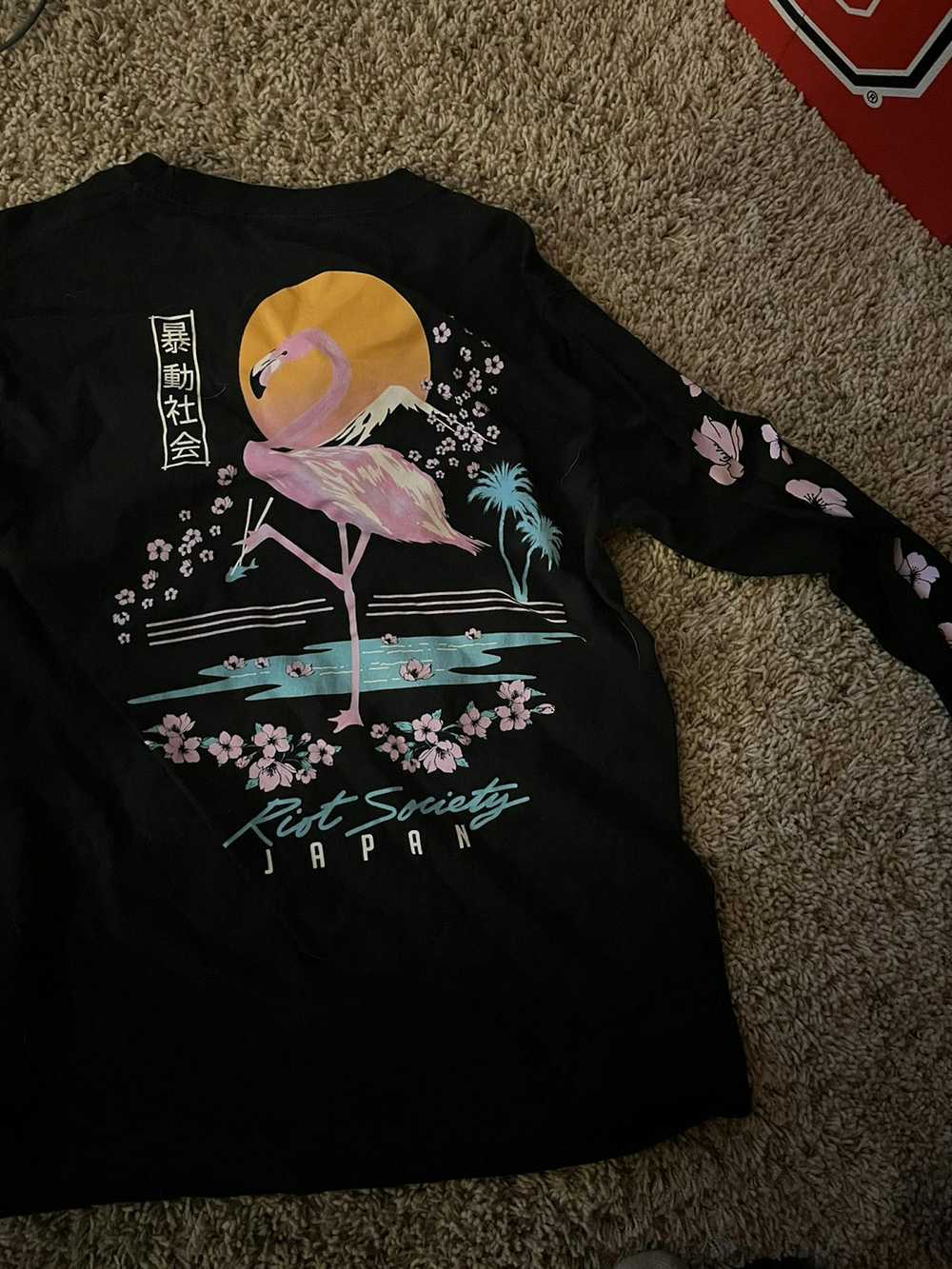 Riot Society Riot society flamingo long sleeve - image 2