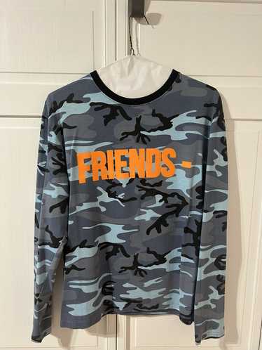 Vlone store Friends Camo long sleeve shirt