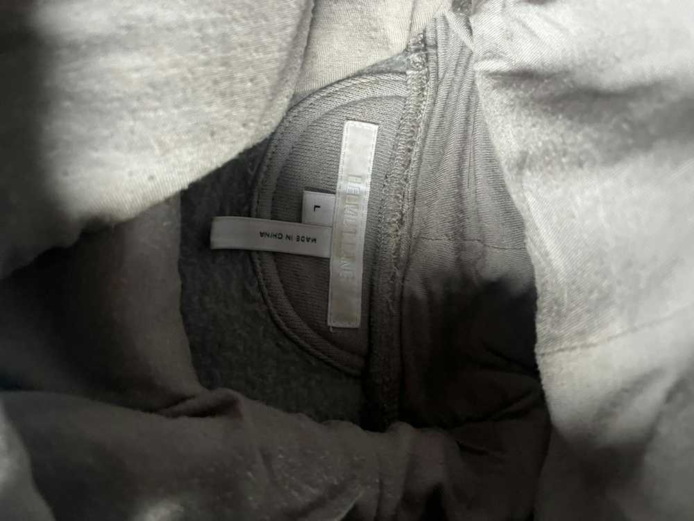 Helmut Lang grey helmut lang hoodie - image 3