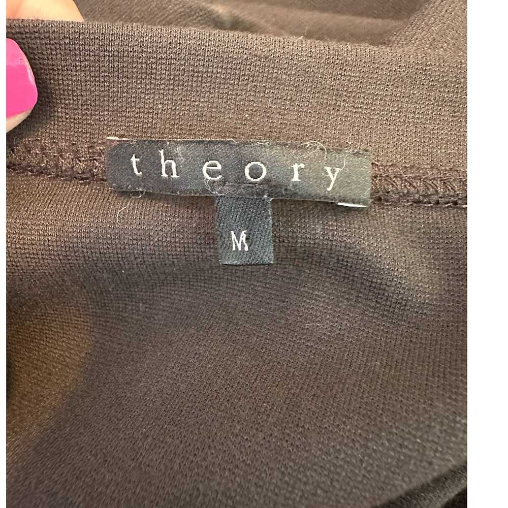 Theory Theory chocolate brown sleeveless mini dre… - image 5