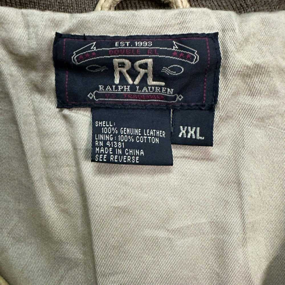 Leather × Leather Jacket × Polo Ralph Lauren Vint… - image 5
