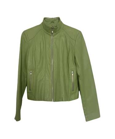 Vintage green leather jacket - Gem