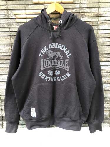 Lonsdale London Vintage College Jacket Black Boxing Casual Boxing