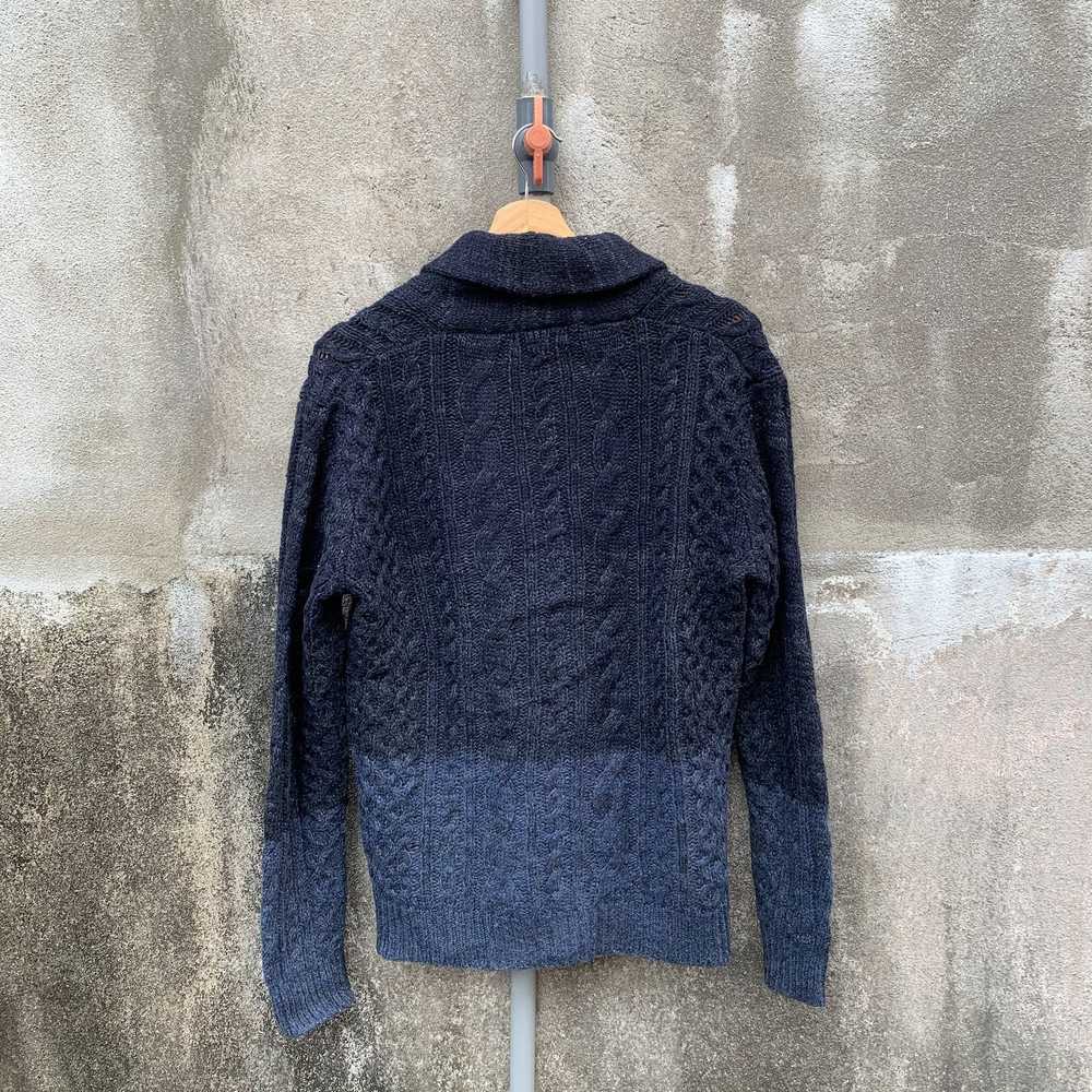 Beams Plus × Coloured Cable Knit Sweater × Patter… - image 11