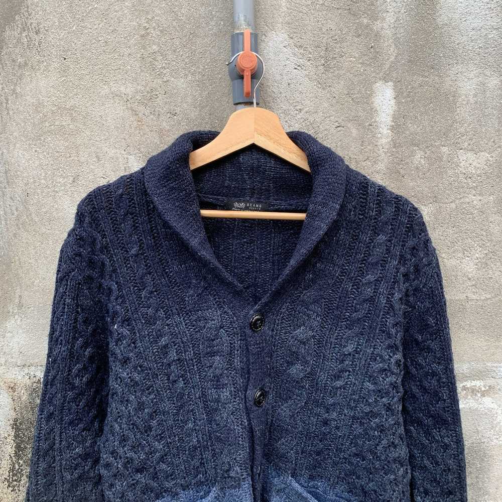 Beams Plus × Coloured Cable Knit Sweater × Patter… - image 2