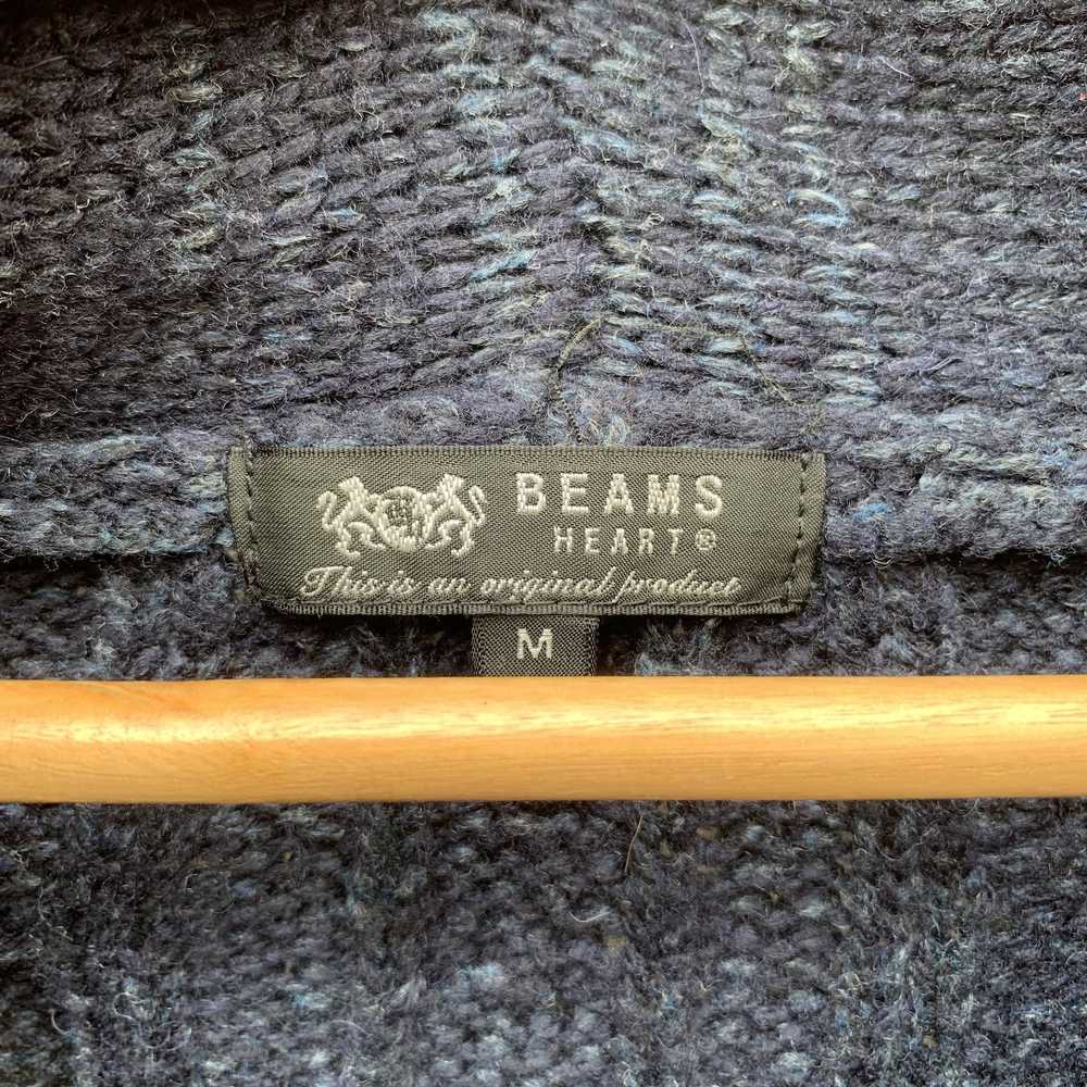 Beams Plus × Coloured Cable Knit Sweater × Patter… - image 8