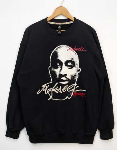 Avant Garde  Band Tees  Rap Tees Makaveli 2Pac