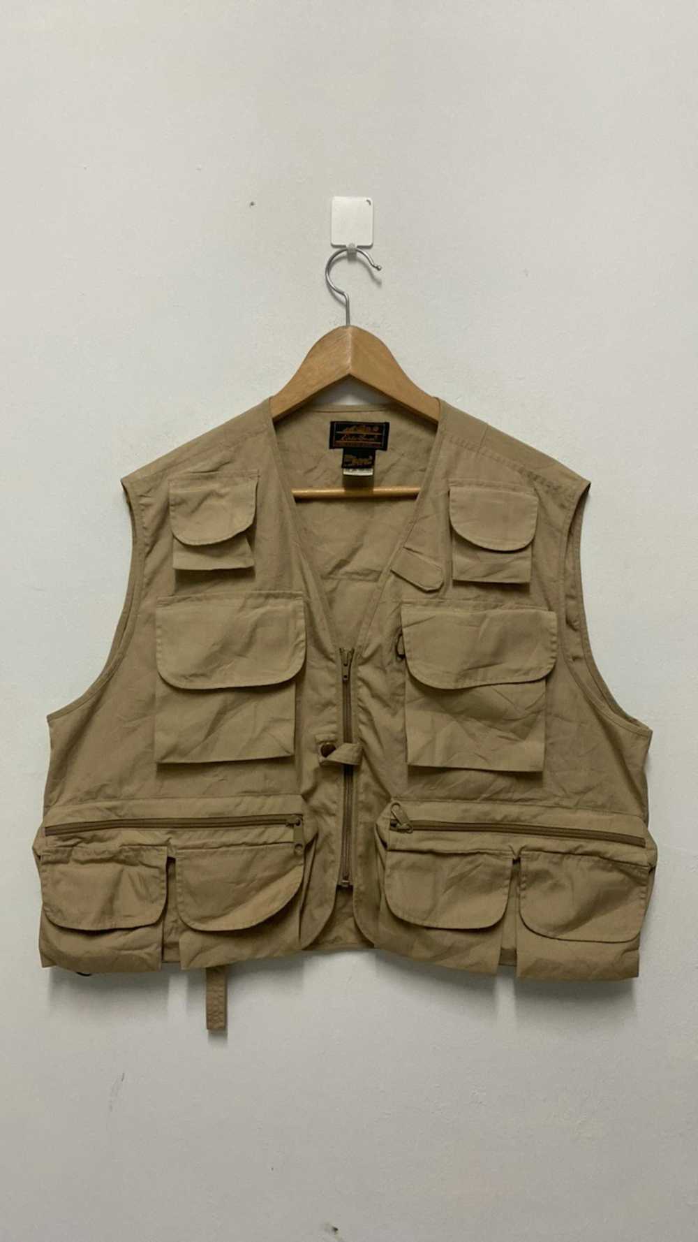 Eddie Bauer × Military × Tracey Vest Vintage Eddi… - image 1