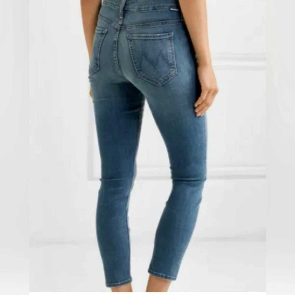 Mother Denim Mother High Waisted The Looker Crop … - image 2