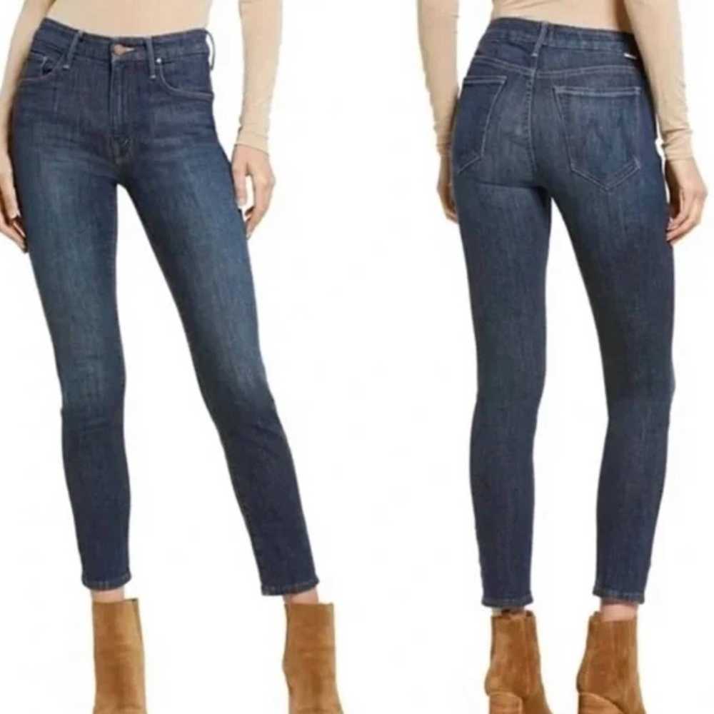 Mother Denim Mother High Waisted The Looker Crop … - image 3