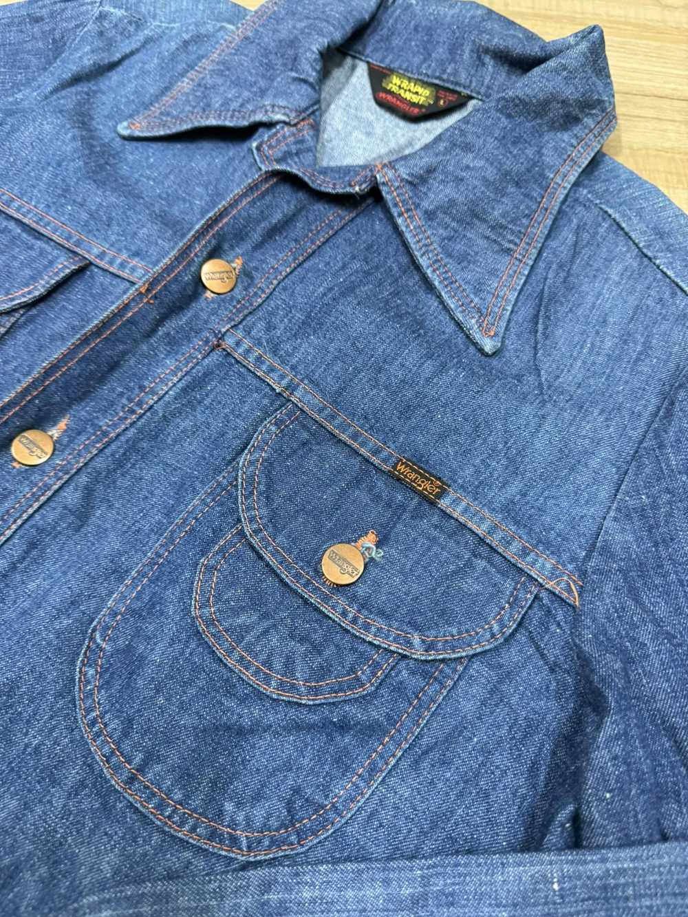 Vintage × Wrangler VINTAGE 70’s WRANGLER WRAPID T… - image 2