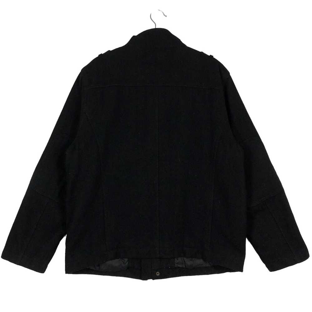 Japanese Brand × Vintage 🔥90’s Wool Biker Jacket… - image 7