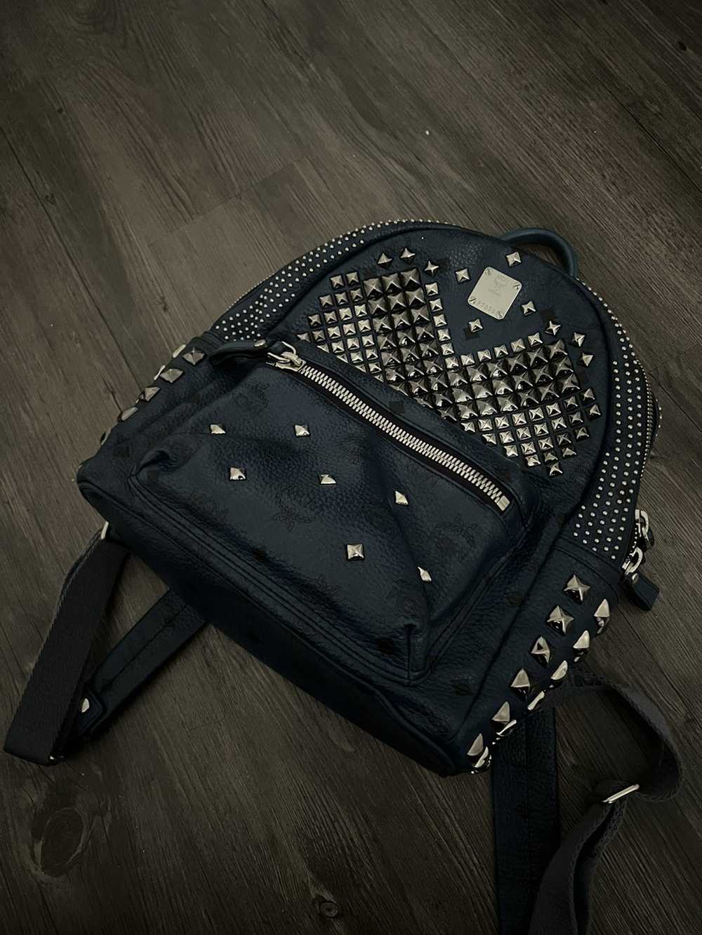 MCM Mcm small studded backpack - image 3