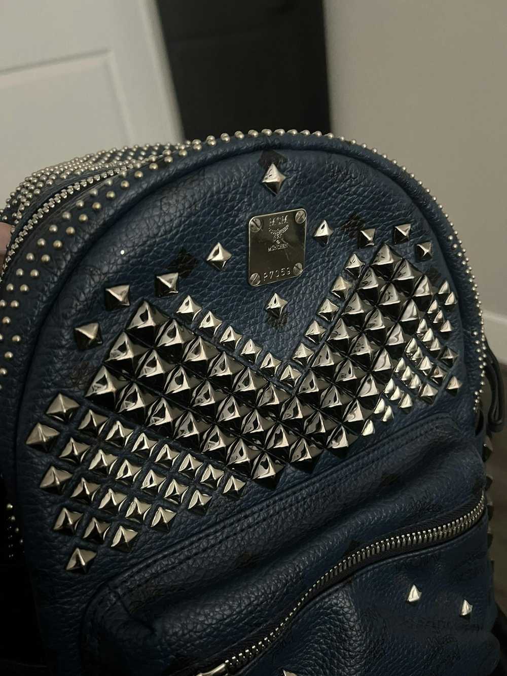 MCM Mcm small studded backpack - image 5