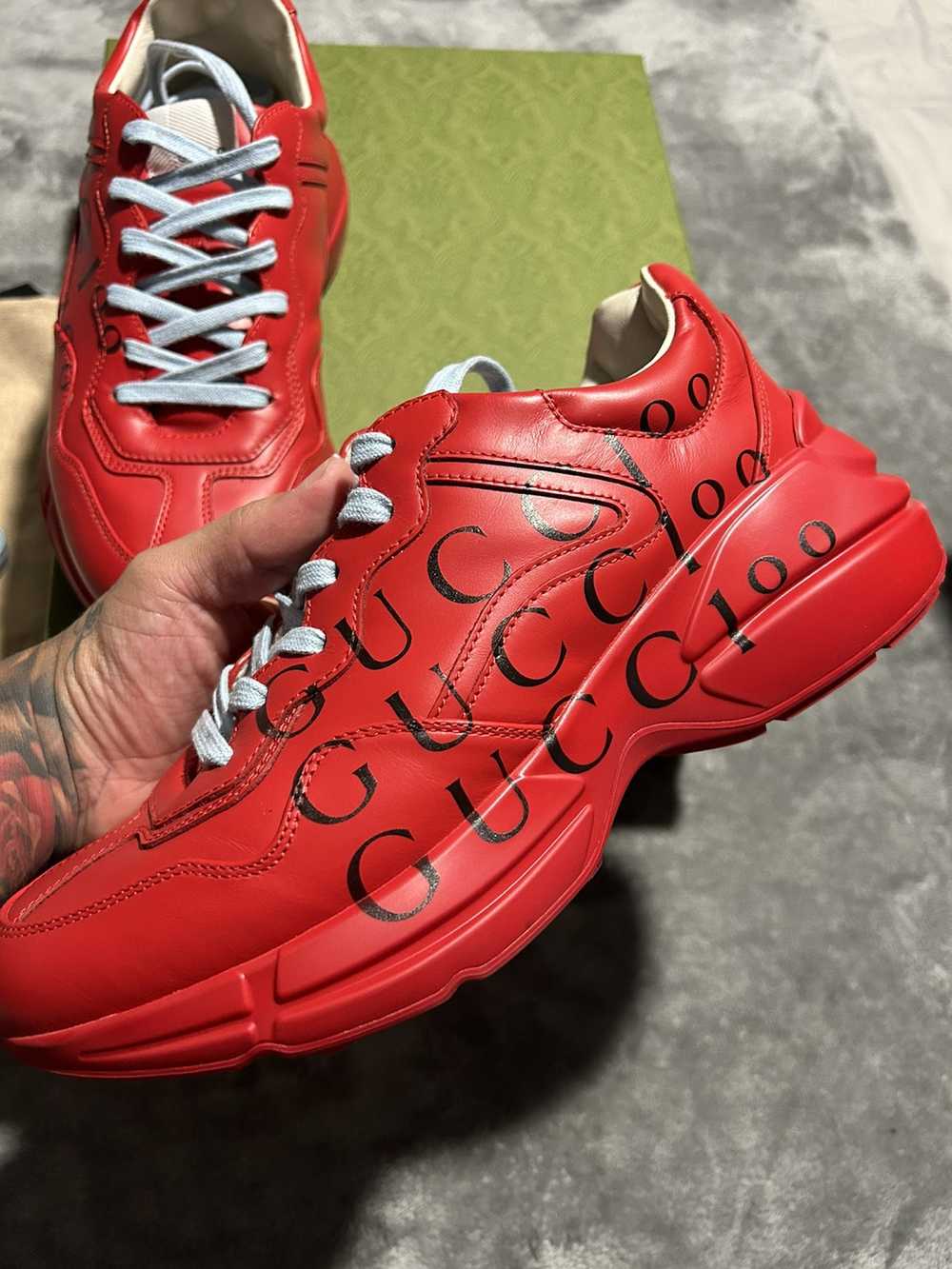 Gucci Gucci 100 Rython sneakers - image 6