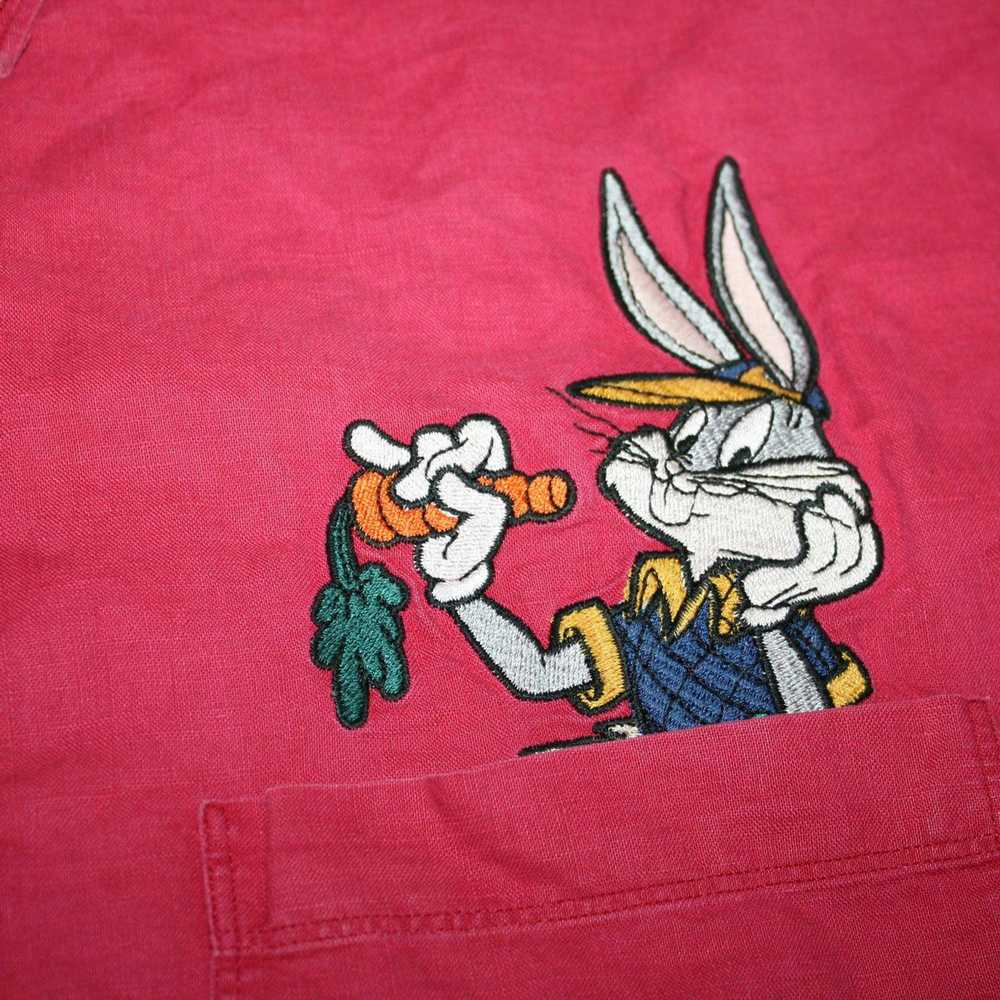 Acme Clothing 90s Looney Tunes Button Down Shirt … - image 3