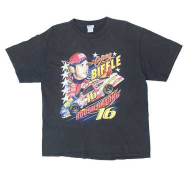 Vintage Greg Biffle # 16 Nascar Roush Racing T-Sh… - image 1