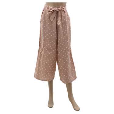 Ladies Cotton On Polka Dot Culottes Pants - image 1