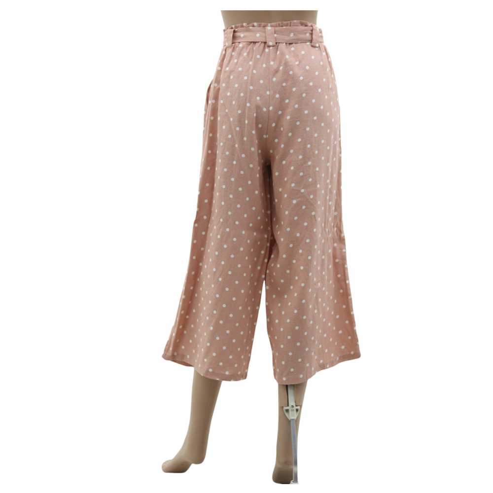 Ladies Cotton On Polka Dot Culottes Pants - image 2