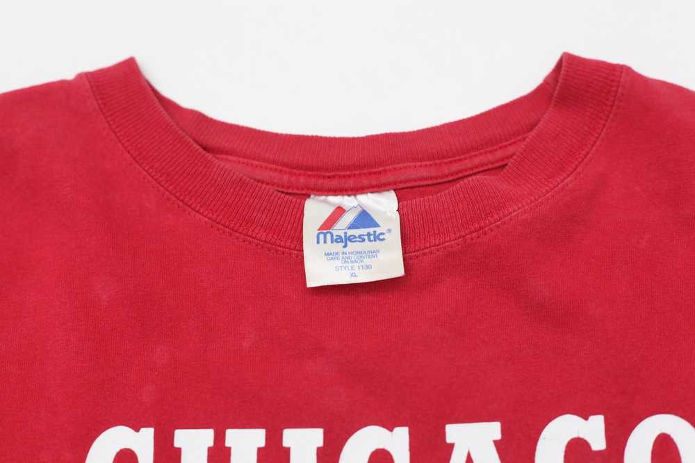 Vintage Chicago Bulls Deng # 9 T-Shirt Red Majest… - image 2
