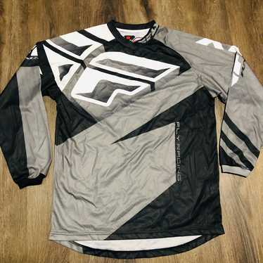 Fly Racing Mens Jersey Top Multicolor Color Block… - image 1