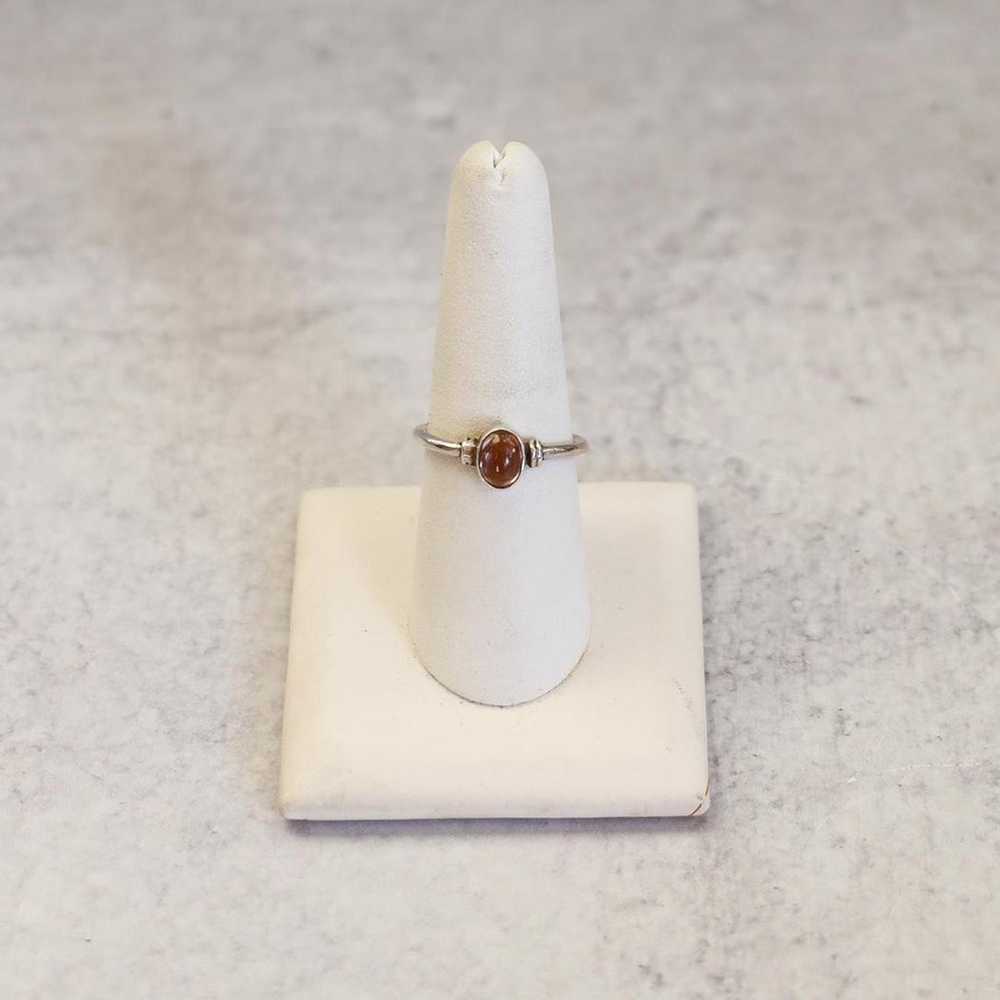 Minimal Moonstone Ring - image 2