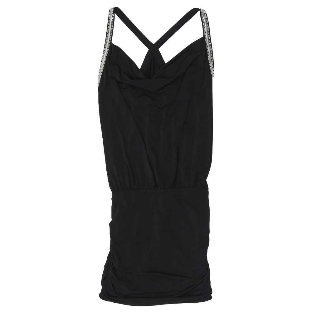 Ladies Guess Strappy Cross Back Ruched Short Dress - image 1