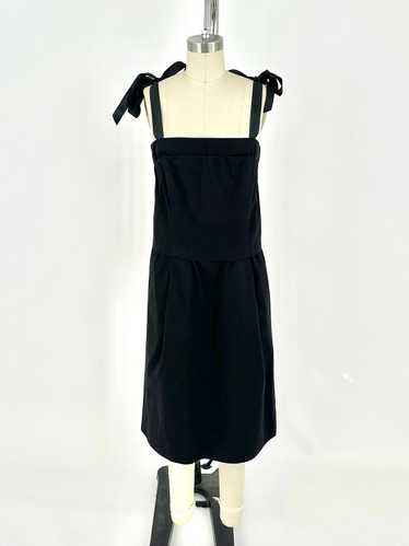 Marc Jacobs Black Ribbon Strap Dress
