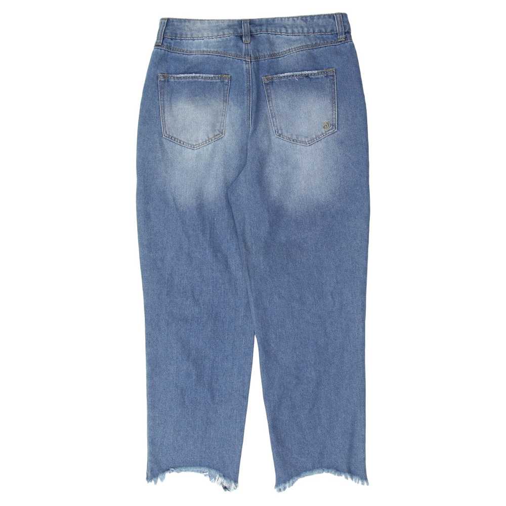 Ladies Indigo Rein High Waist Ripped Jeans - image 2