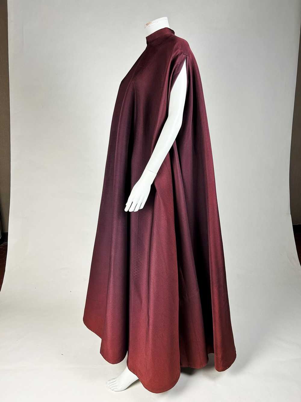 Haute Couture fashion show cape by Madame Grès nu… - image 9