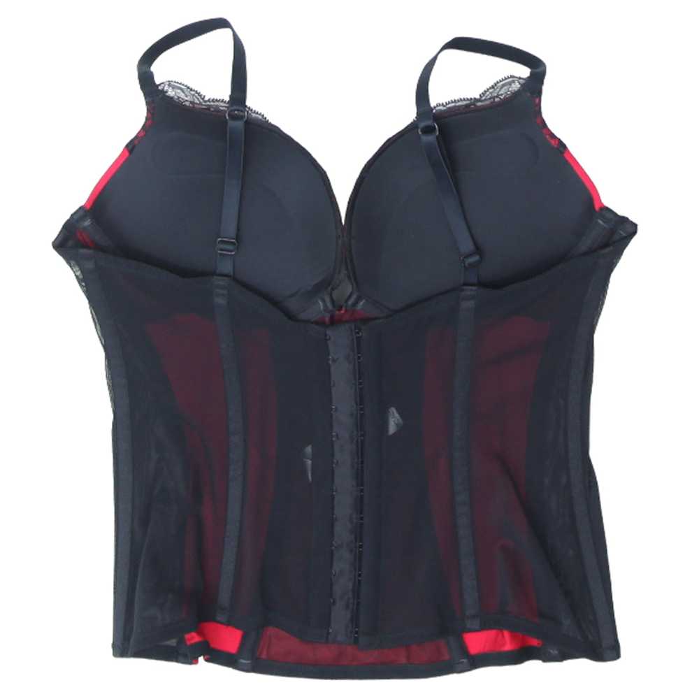 Ladies La Senza Padded Red/Black Corset - image 2