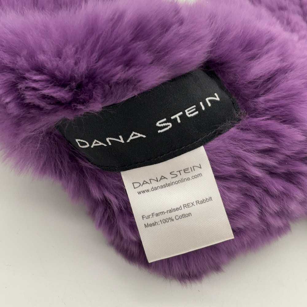 Womens Purple Fabulous Rabbit Fur Soft Neck Warme… - image 5