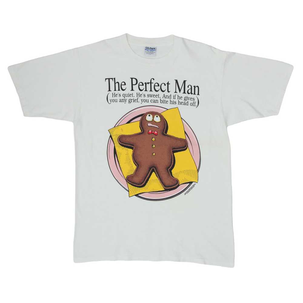 Vintage 1994 Gingerbread The Perfect Man T-Shirt - image 1