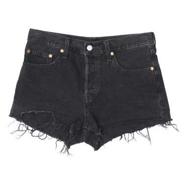 Black levi deals shorts womens