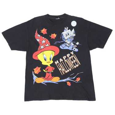 Tweety Bird Happy Halloween Vintage Retro Classic Single