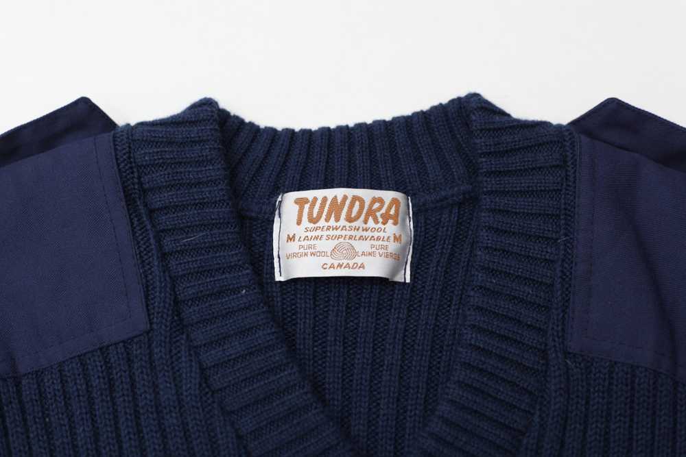 Tundra Superwash Wool Vintage V-Neck Sweater - image 3