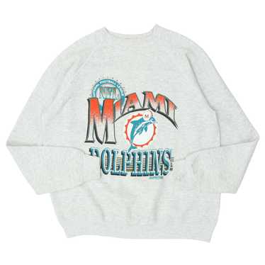 MIAMI DOLPHINS VINTAGE 90s NUTMEG NFL FOOTBALL V NECK SWEATSHIRT XL – The  Felt Fanatic