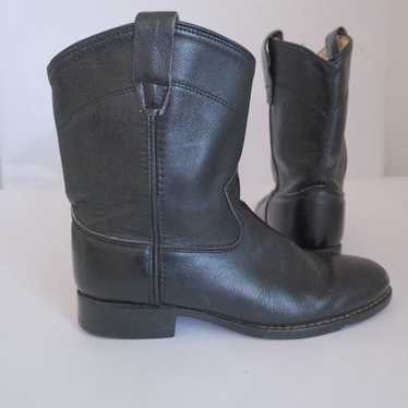 Vintage Jama Booties- black leather