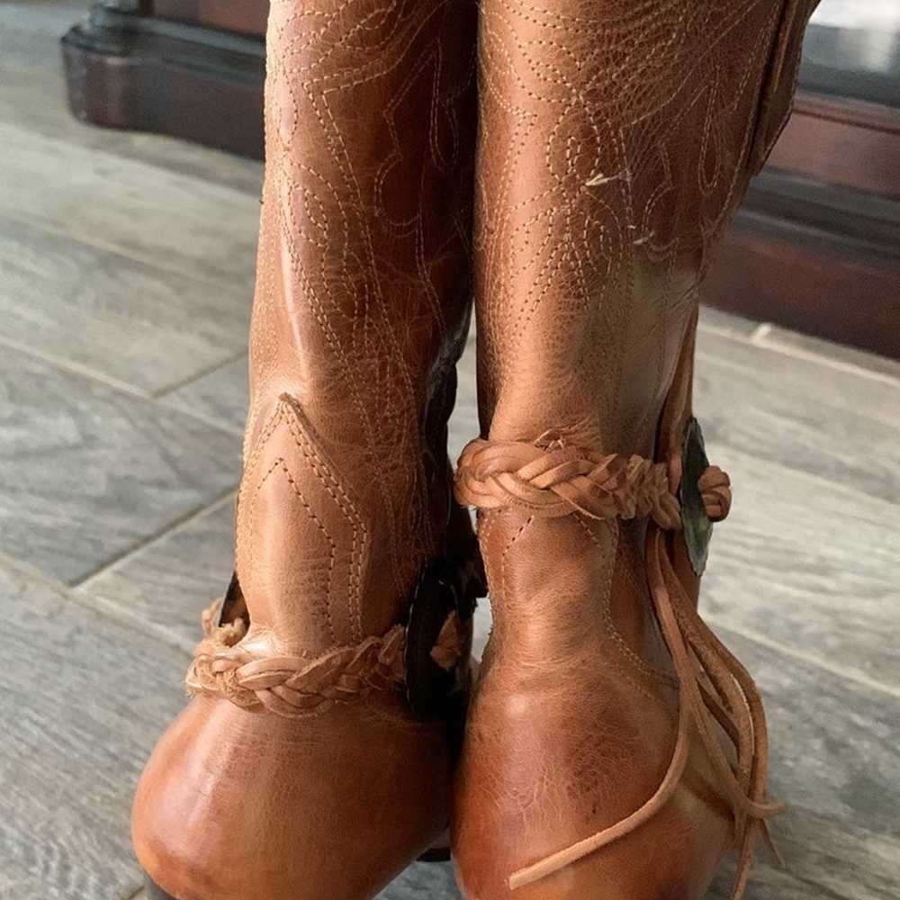 Oak tree Farms Cowboy Boots size 6.5 - image 3