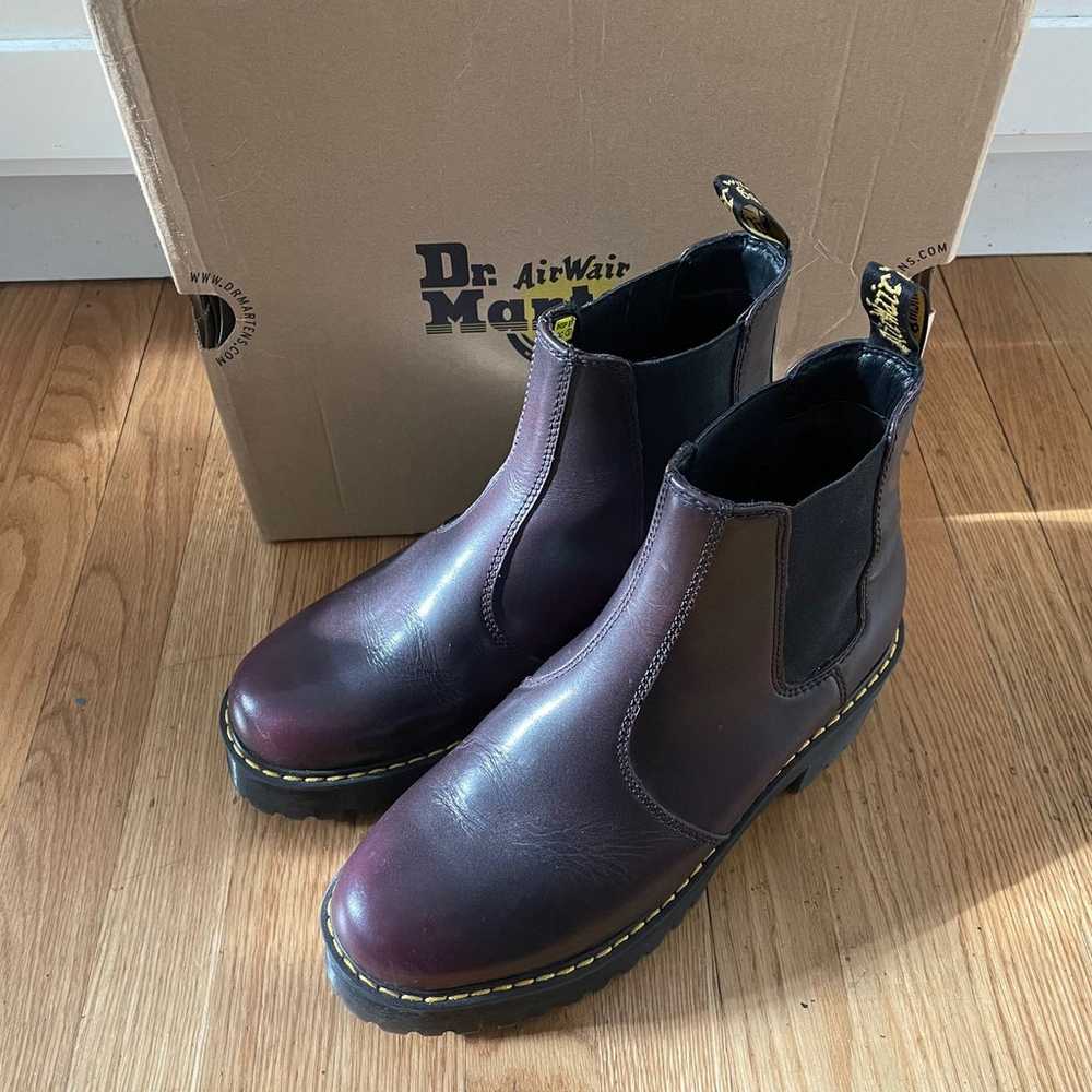 Dr. Martens Rometty Vintage Burgundy Chelsea Boot… - image 1