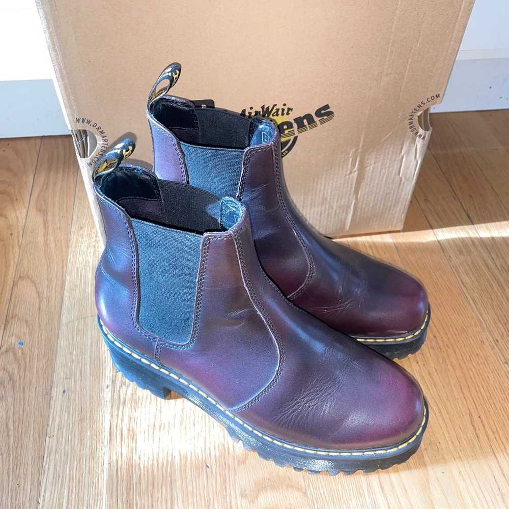 Dr. Martens Rometty Vintage Burgundy Chelsea Boot… - image 2